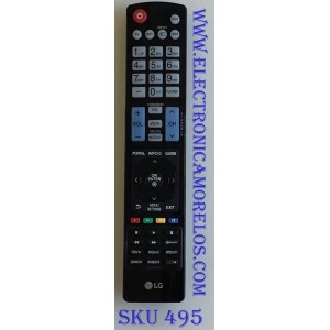 CONTROL LG SMART TV / A-AKB73755451 / AKB73755451 / MODELO 42LY970H-UA